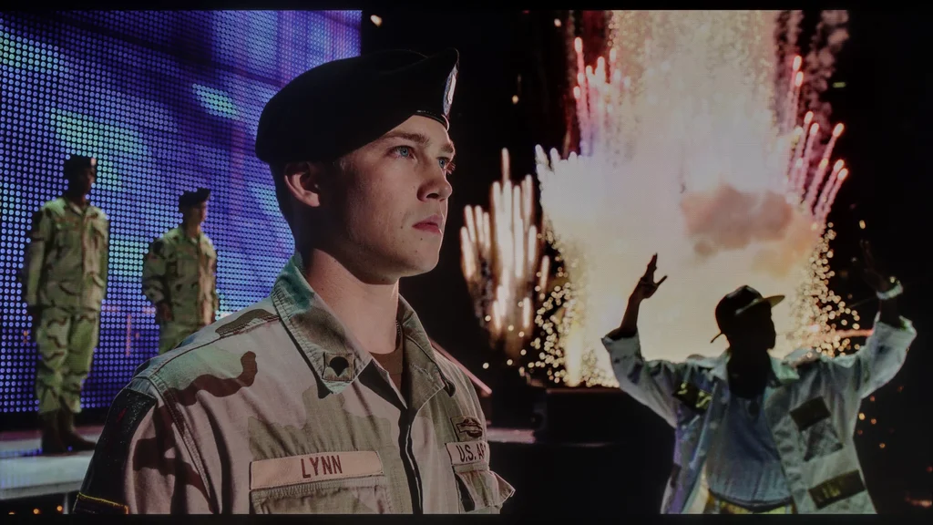 Test Sony Bravia 3 50' (VA) sekcja Jakość efektu HDR, scena „Billy Lynn”