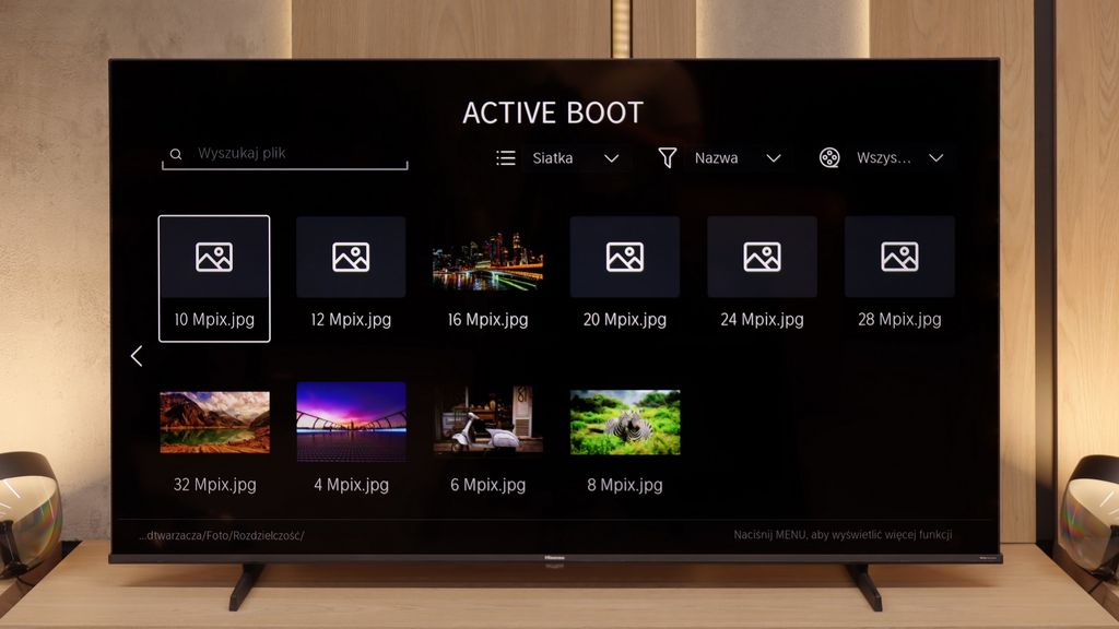 Test Hisense E7Q / E79Q Wygląd telewizora