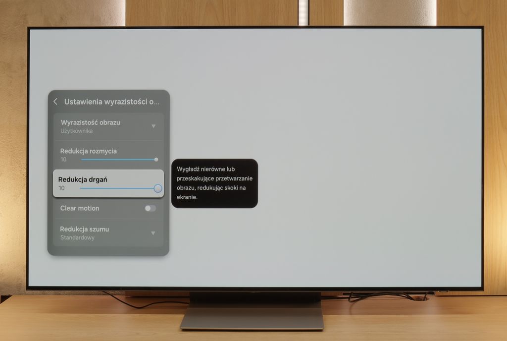 Test Samsung OLED S90F (QD-OLED) Smużenie i płynność ruchu