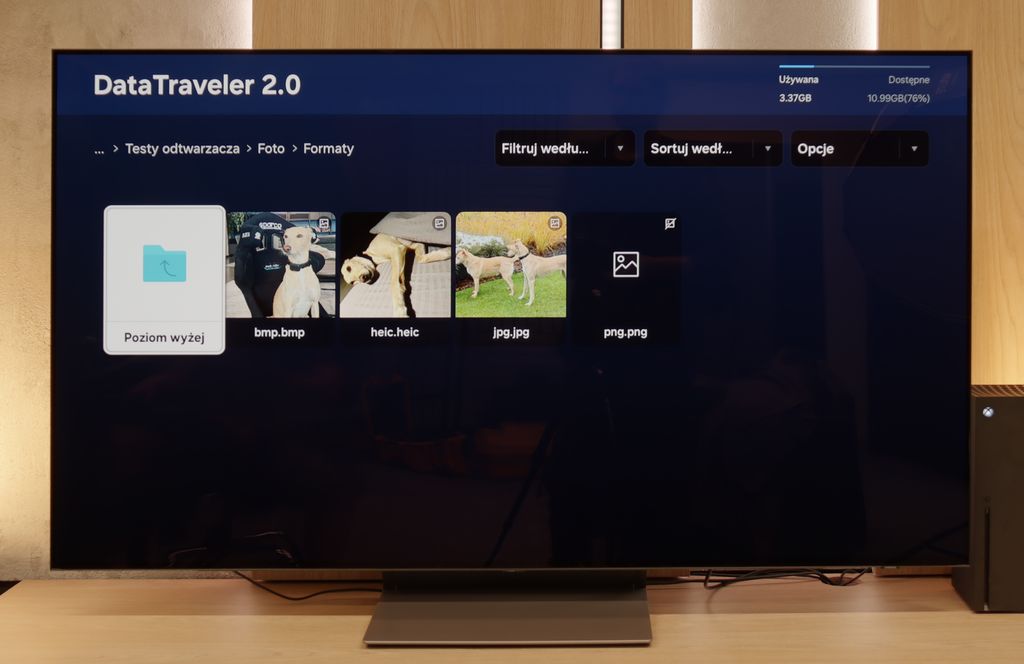 Test Samsung OLED S90F (QD-OLED) Wygląd telewizora