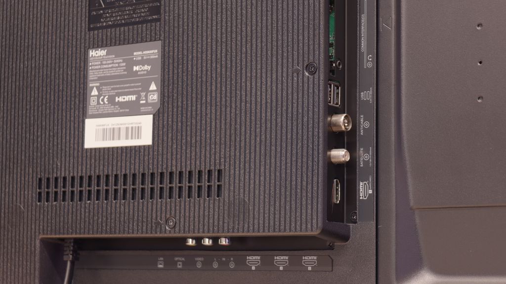 Test Haier K85F Wygląd telewizora