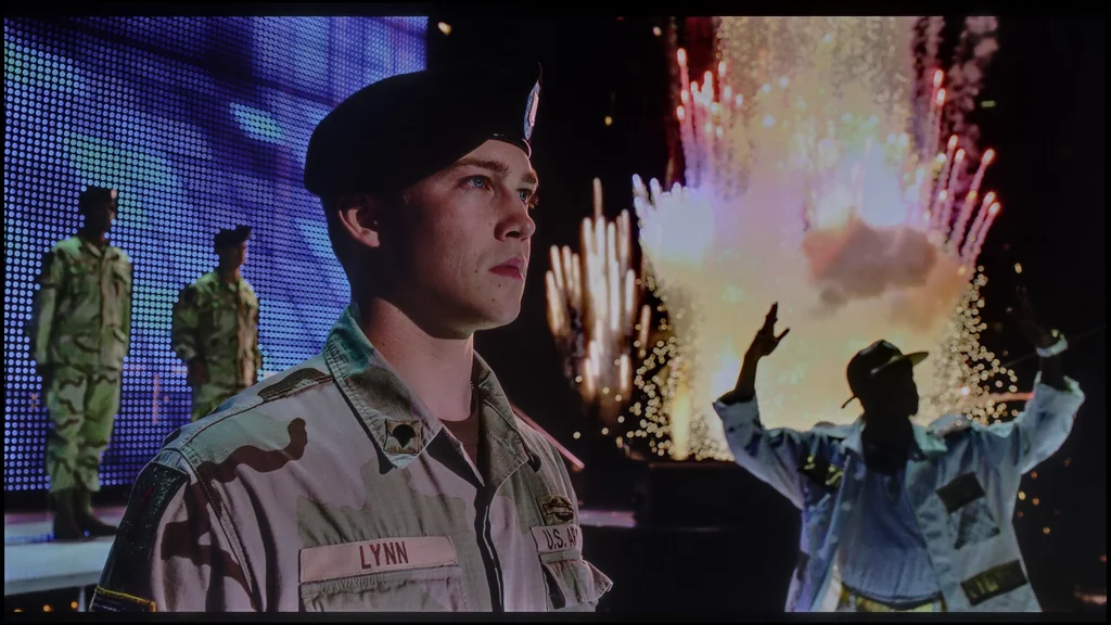 Test Philips PUS7000 sekcja Jakość efektu HDR, scena „Billy Lynn”