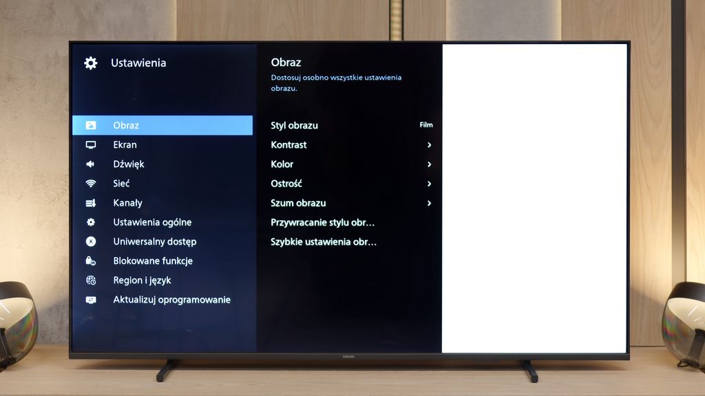 Review Philips PUS7000 Blur and motion smoothness