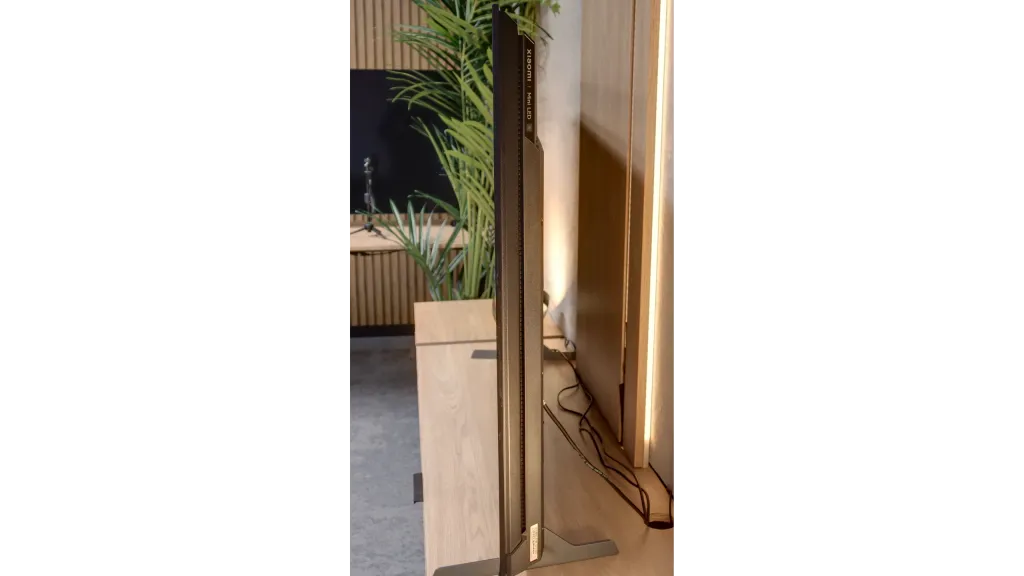 Review Xiaomi S Pro 2026 Appearance of the TV