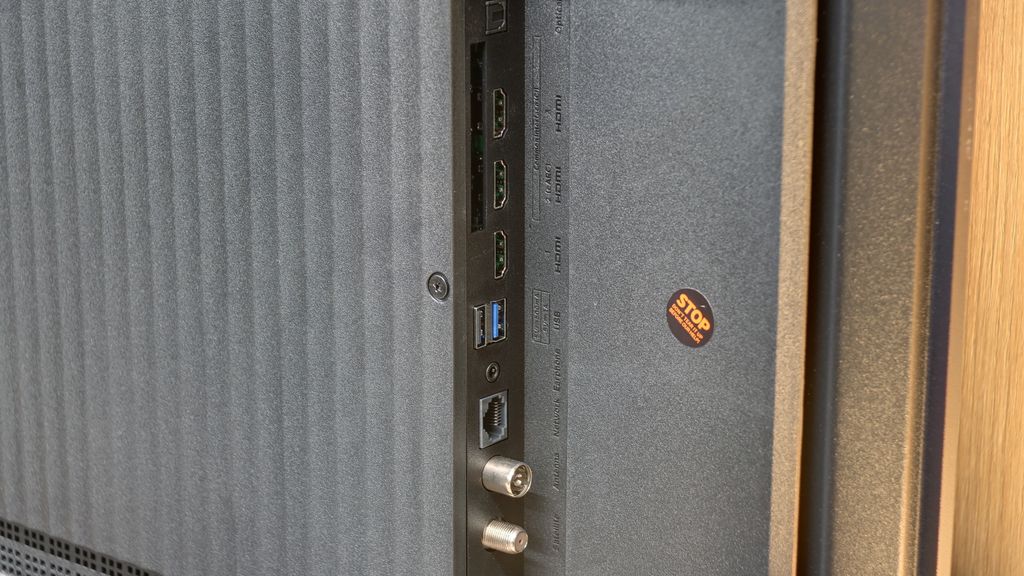 Review Xiaomi S Pro 2026 Appearance of the TV