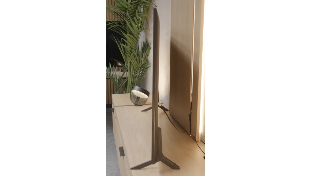 Review LG QNED80A6A (VA) Appearance of the TV