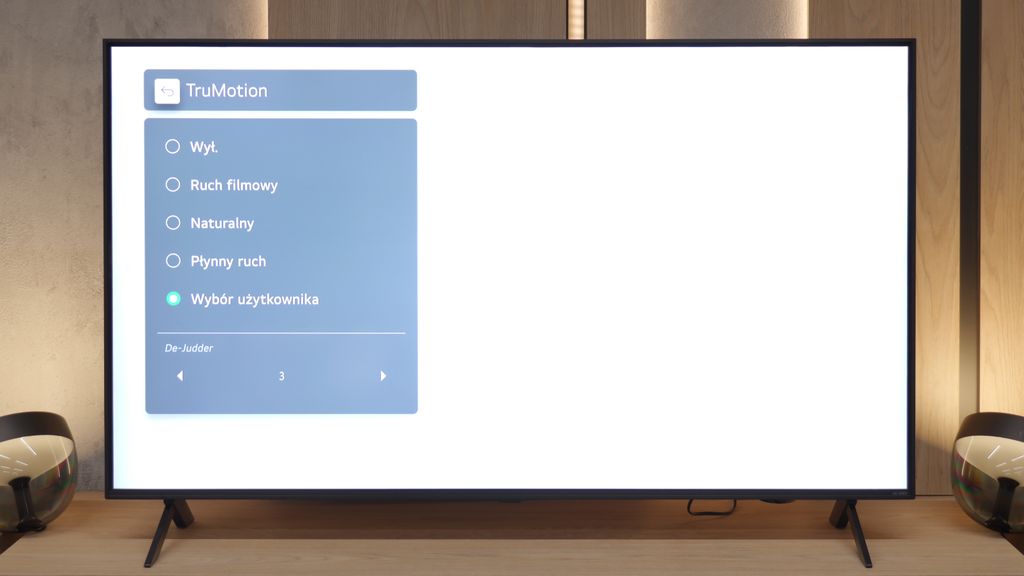 Review LG QNED80A6A (VA) Blur and motion smoothness