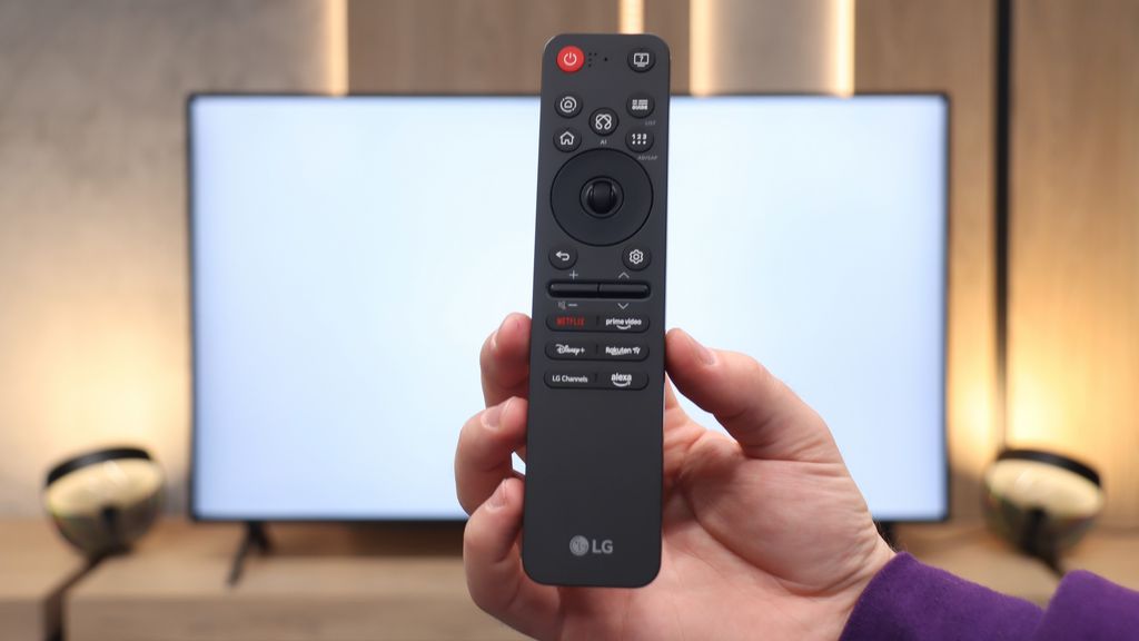 Review LG QNED80A6A (IPS) Appearance of the TV