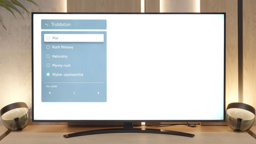 Review LG NANO81A / NANO80A  Blur and motion smoothness