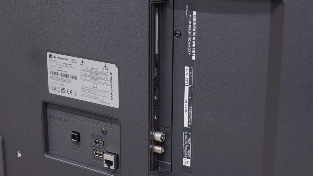 Review LG NANO81A / NANO80A  Appearance of the TV