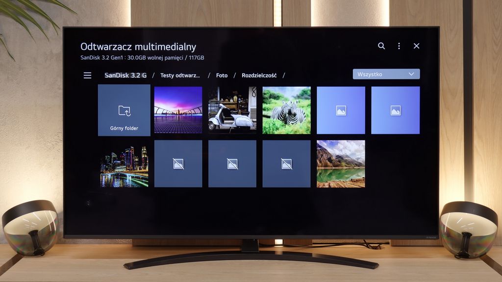 Review LG NANO81A / NANO80A  Appearance of the TV