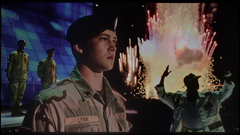 Review LG NANO81A / NANO80A  section HDR effect quality, scene “Billy Lynn”