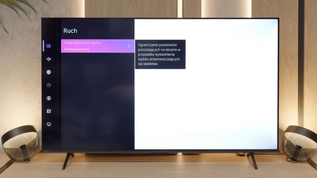 Review Hisense E7Q PRO / E79Q PRO Blur and motion smoothness