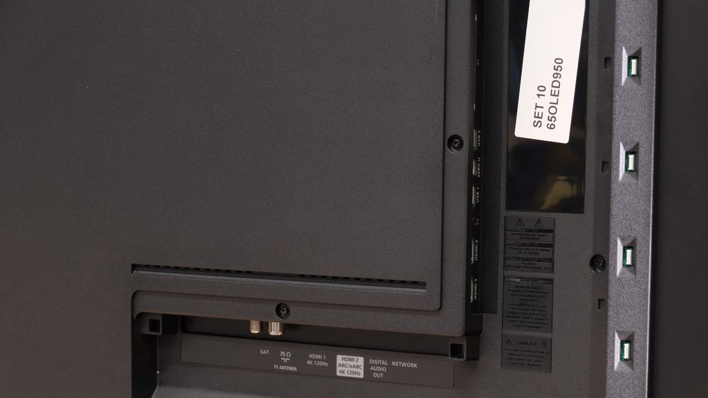 Review Philips OLED950 Appearance of the TV