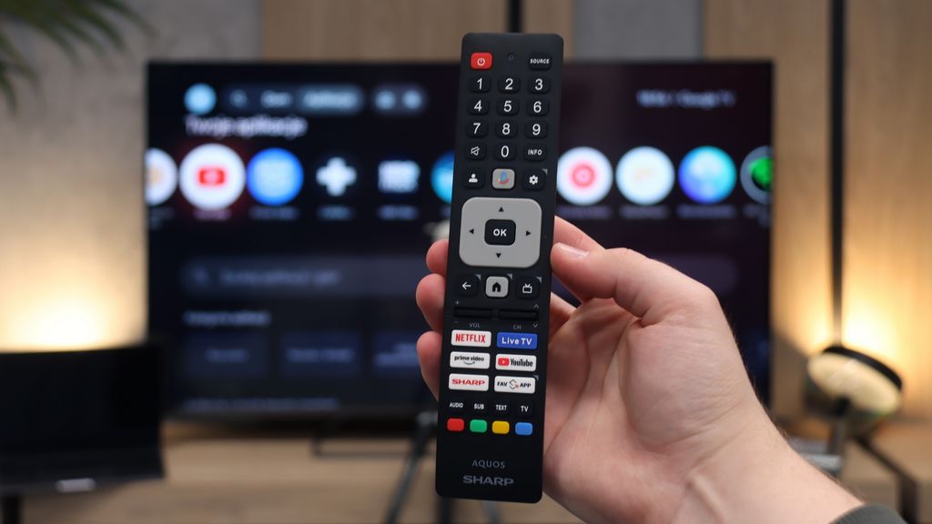 Review SHARP JP7765E Appearance of the TV