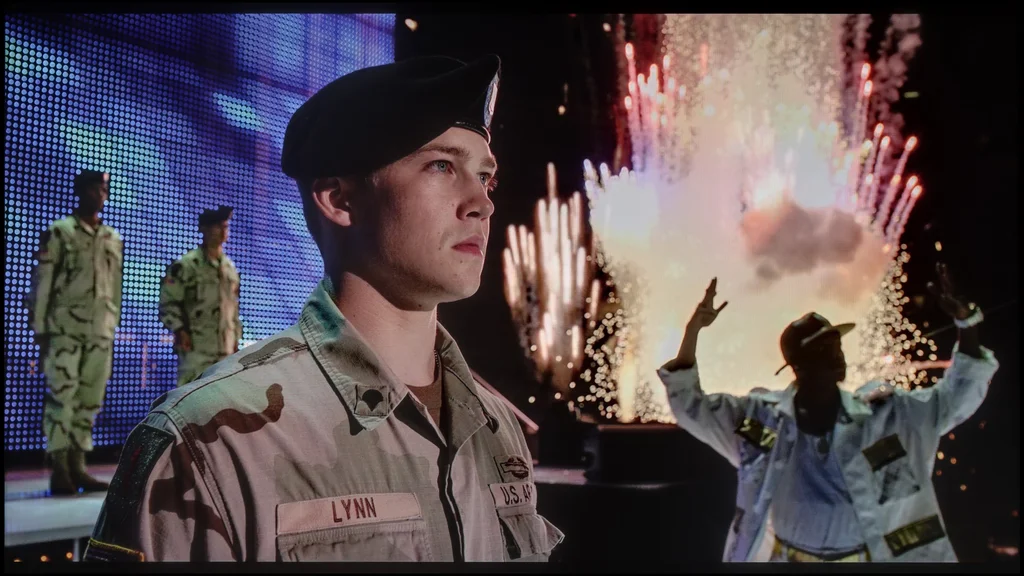 Test Hisense UR9S  sekcja Jakość efektu HDR, scena „Billy Lynn”