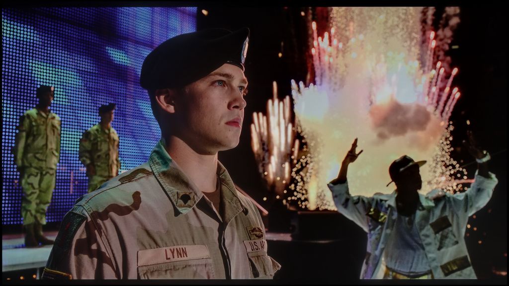 Test Hisense U7S Pro sekcja Jakość efektu HDR, scena „Billy Lynn”