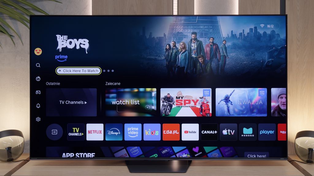Test Hisense U7S Pro Wygląd telewizora