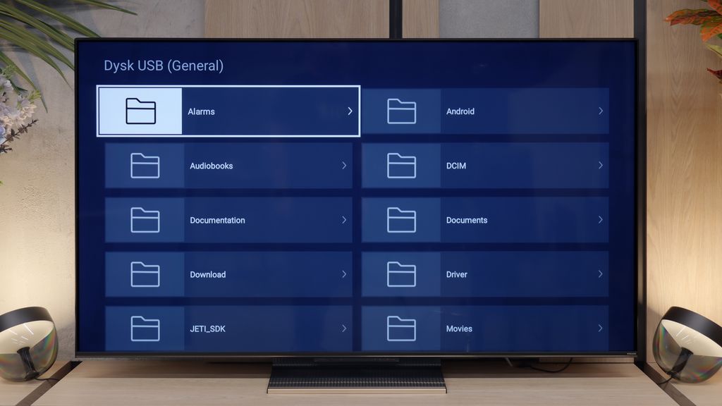 Review Dreame S100 Appearance of the TV