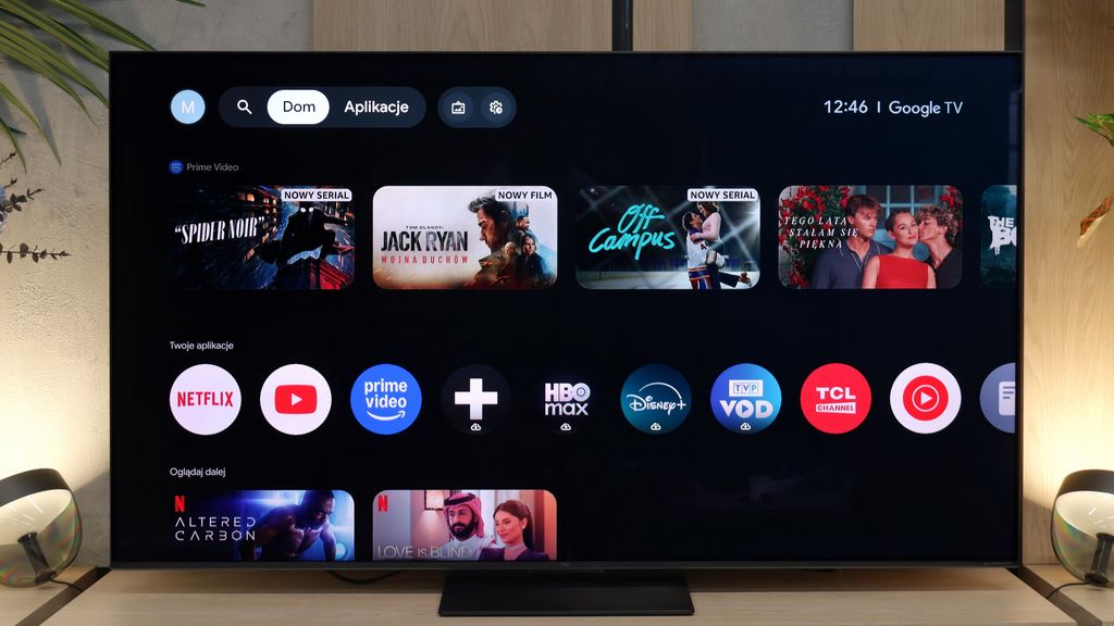 Test TCL C7L Wygląd telewizora