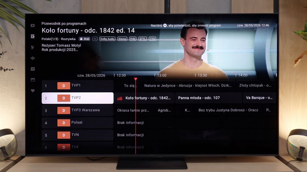 Test TCL C7L Wygląd telewizora