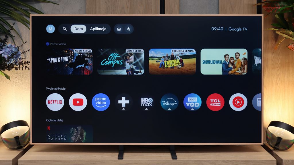 Test TCL A400 PRO Wygląd telewizora