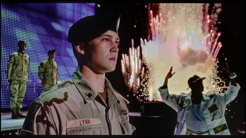Test TCL X11L sekcja Jakość efektu HDR, scena „Billy Lynn”