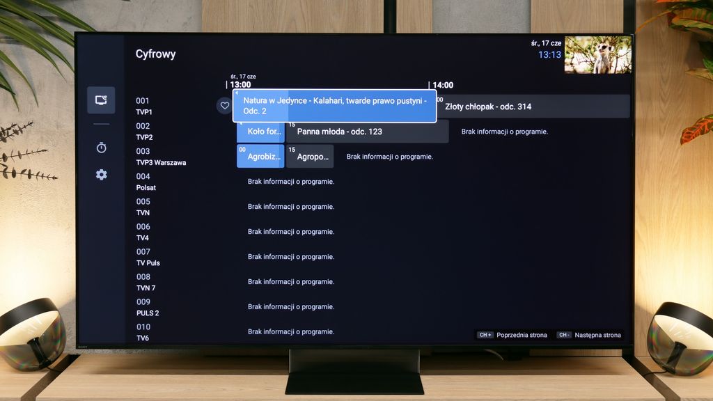 Test Sony BRAVIA 9 II Wygląd telewizora