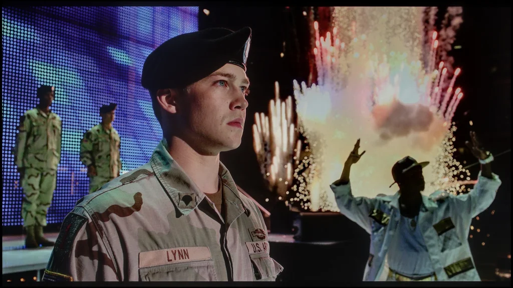Review TCL RM7L section HDR effect quality, scene “Billy Lynn”