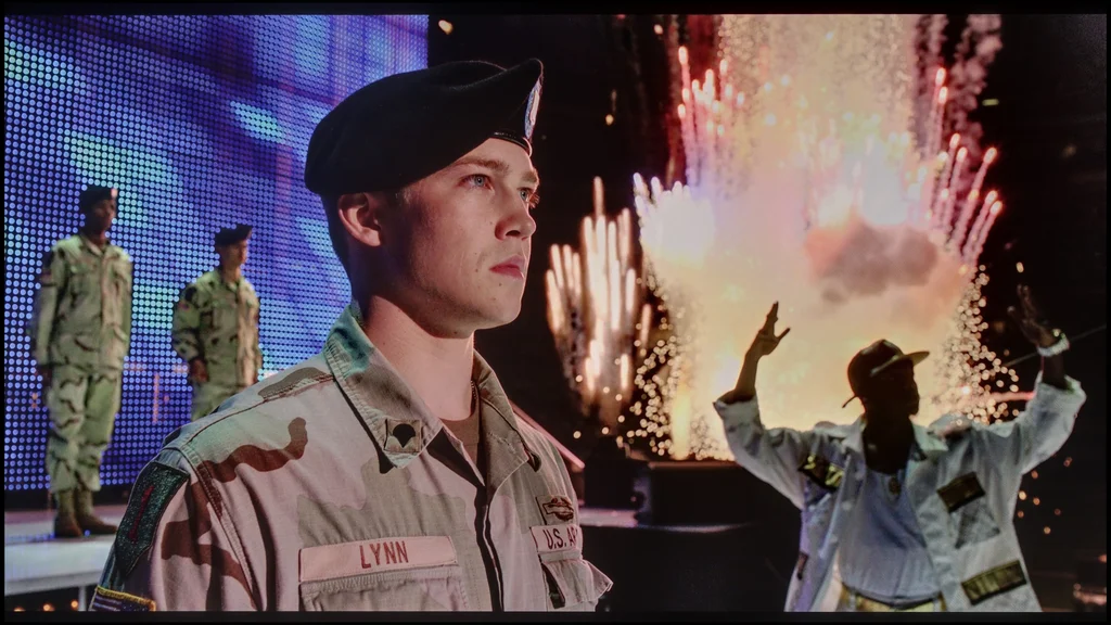 Review XIAOMI S Mini 2026 (55"-75") 60Hz  section HDR effect quality, scene “Billy Lynn”