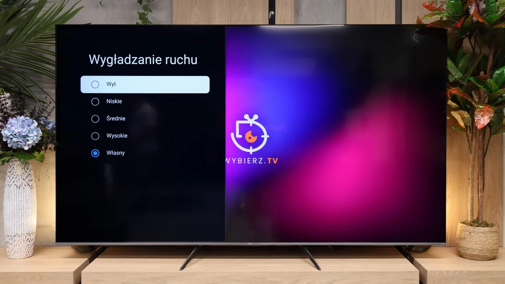 Review XIAOMI S Mini 2026 (55"-75") 60Hz  Blur and motion smoothness