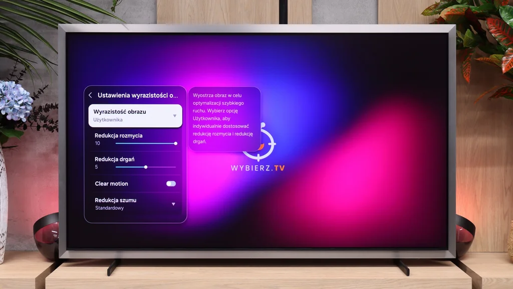 Review Samsung OLED S95H (S99H) (QD-OLED) Blur and motion smoothness