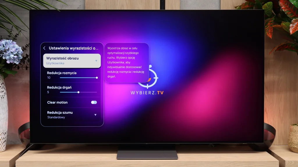 Review Samsung S90H (WOLED) Blur and motion smoothness
