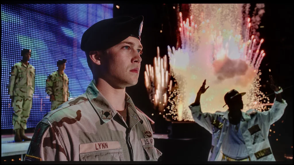 Review LG OLED C6 (WOLED) section HDR effect quality, scene “Billy Lynn”