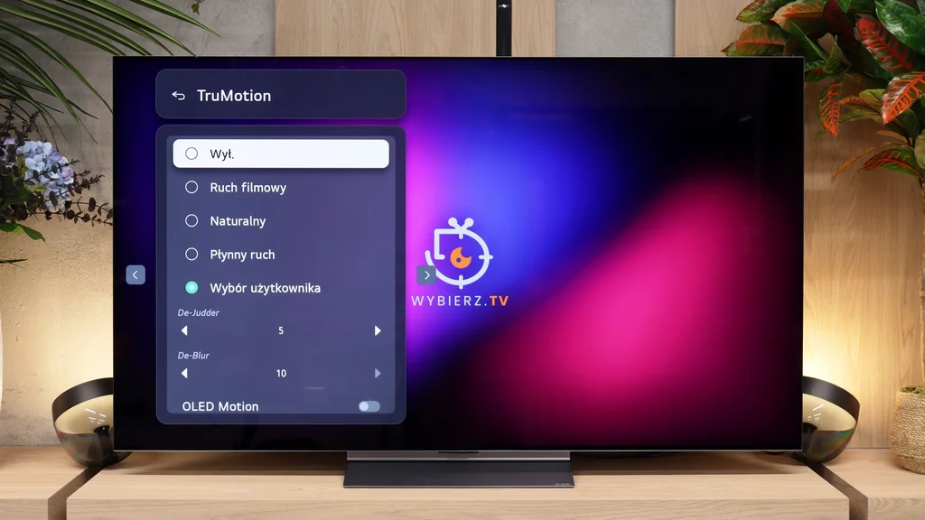 Review LG OLED C6 (WOLED) Blur and motion smoothness