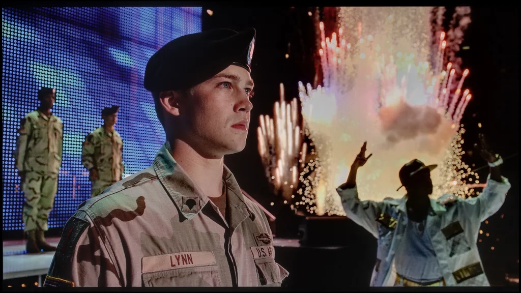 Test Sony BRAVIA 7 II sekcja Jakość efektu HDR, scena „Billy Lynn”