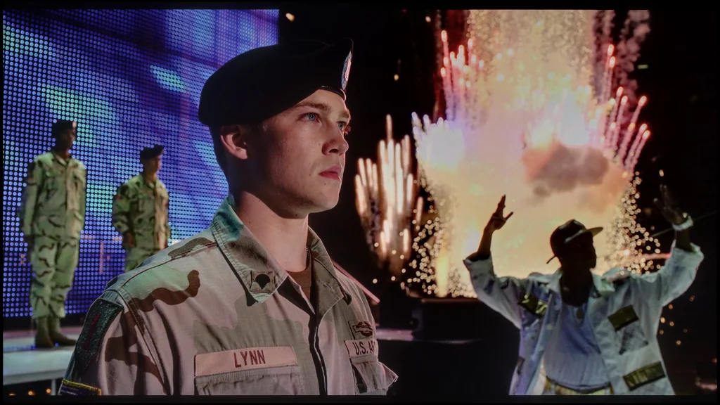 Test Samsung The Frame 2026 (LS03HAU) sekcja Jakość efektu HDR, scena „Billy Lynn”