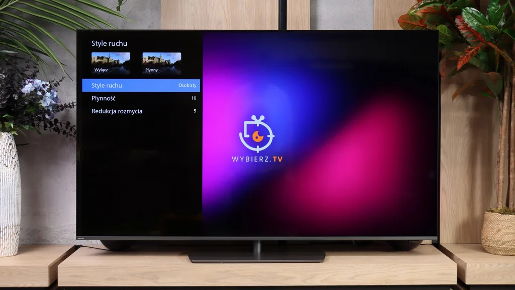 Review Philips PQS9011 / PQS9001 (The One 2026) Blur and motion smoothness