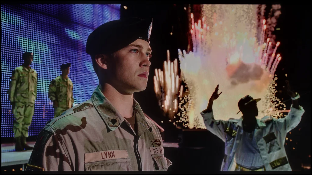 Review SONY BRAVIA 3 II (XR35M2) section HDR effect quality, scene “Billy Lynn”