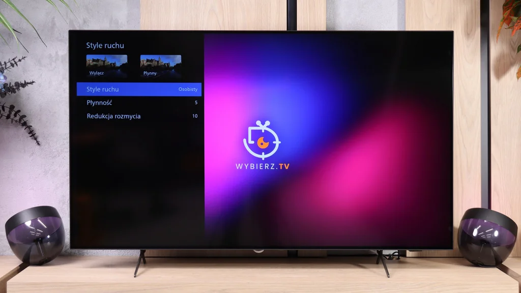 Review Philips OLED761 Blur and motion smoothness