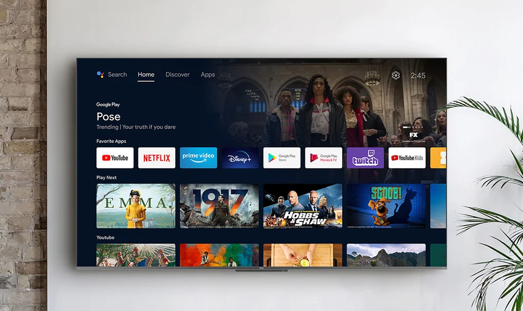 Google odświeża Android TV – nowy ekran domowy z zakładkami „Trending” i „Popular”. Aktualizacja bez instalacji, działa od razu na starszych telewizorach.