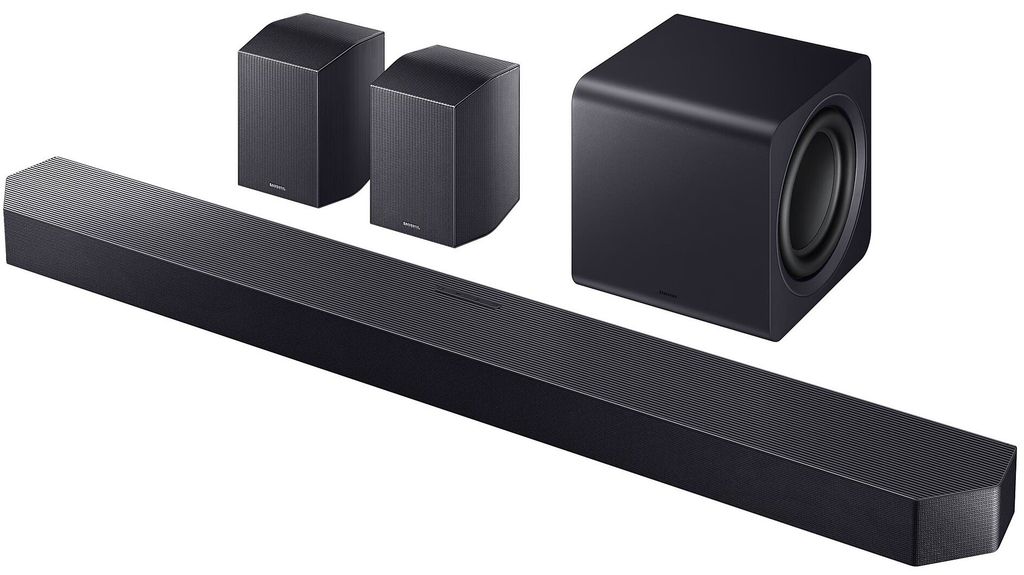 Soundbar Samsung HW-Q930D – lider sprzedaży w Polsce 2025. Bezprzewodowy Dolby Atmos, DTS:X i pełna kompatybilność z telewizorami Samsung.