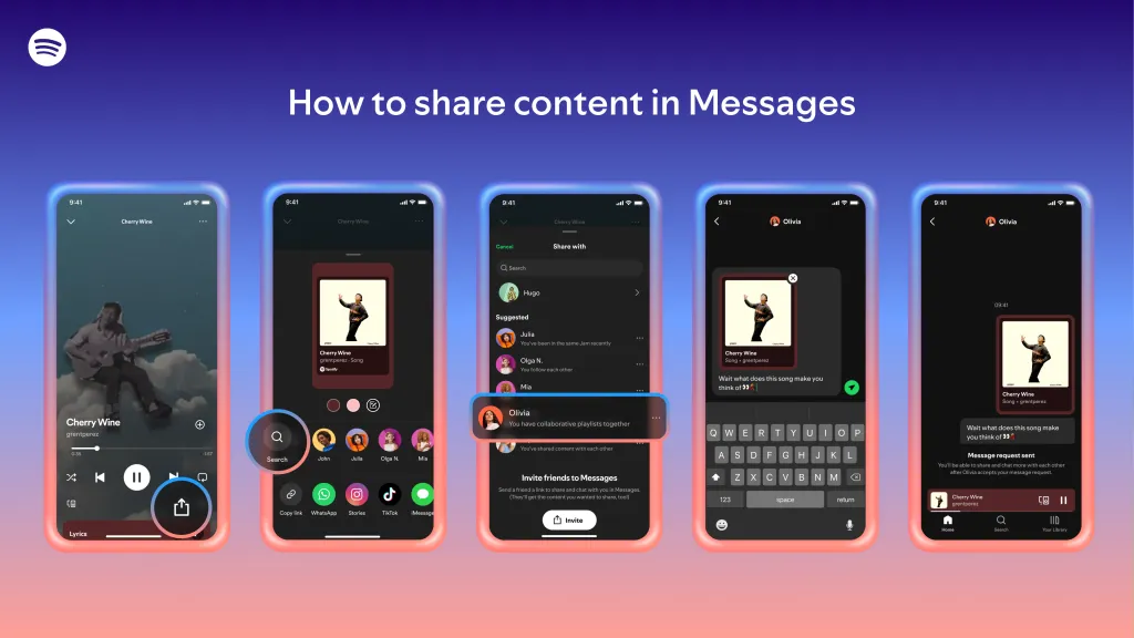 Spotify rozwija aplikację – po Mix czas na wiadomości. Sprawdź, jak działa nowa skrzynka odbiorcza Messages.
