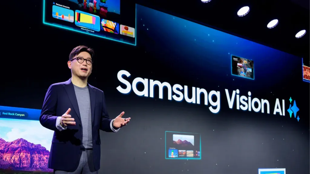 Microsoft Copilot AI on Samsung Smart TVs. Since CES 2025, it has been said to be a revolution in the living room. Now it will be available on OLED, LCD, and M9 monitors.