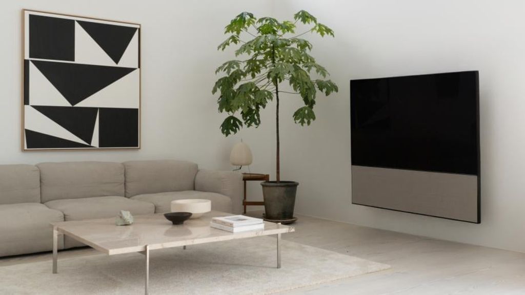 Samsung and Canvas join forces: The HiFi Frame combines TV and HiFi speakers in one frame. Premium design, Art Mode and high-end sound.