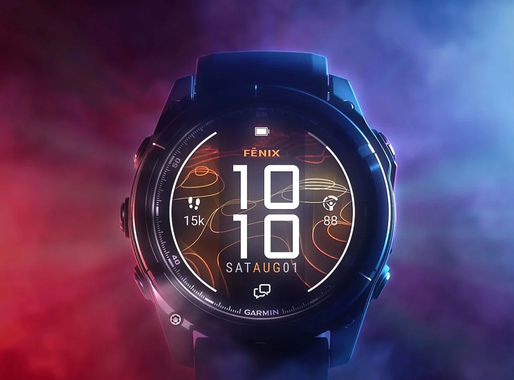 Garmin Fenix 8 Pro with 4500-nit micro-LED. The brightest smartwatch on the market, but with shorter battery life and a $2000 price tag.
