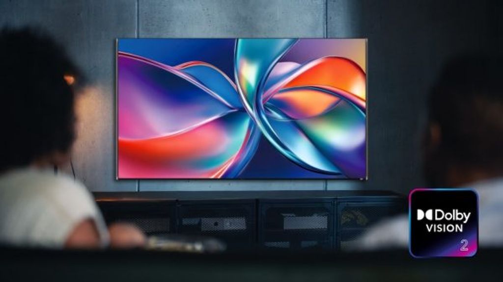 Hisense 2026 RGB LED – cinema quality at home. Models from 55 to 100 inches, Dolby Vision 2, zone dimming, and a wide color gamut TriChroma.