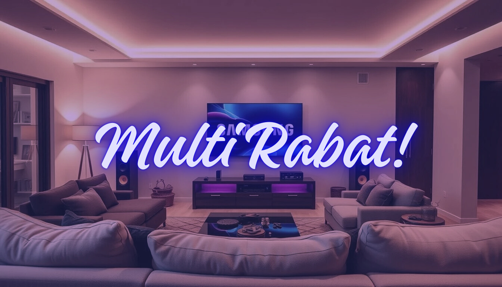 Skorzystaj z promocji Samsung Multirabaty w Media Expert – telewizory, soundbary, AGD i smartfony taniej, nawet z rabatem 100% na 1 produkt.
