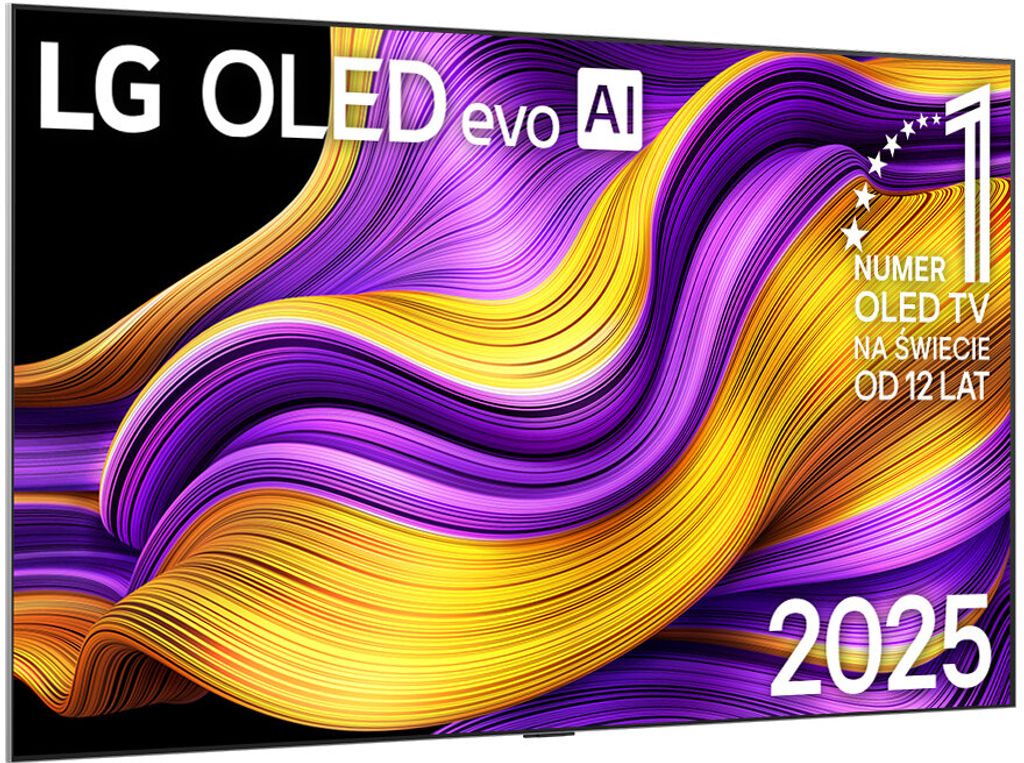 Kup LG OLED77G54LW w obniżonej cenie – flagowy OLED 2024 z Dolby Vision i Atmos, perfekcyjnym kontrastem i designem Gallery.