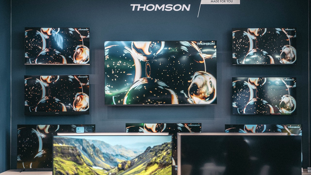 THOMSON na IFA 2025 – nowe Smart TV z Google TV, Fire TV i TiVo, monitory 240 Hz, mobilna Go Collection i inteligentne AGD.